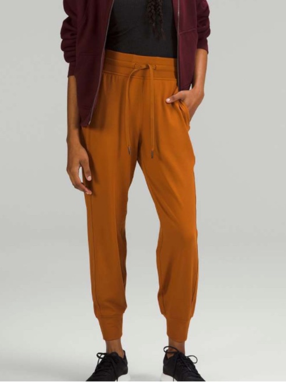 Lululemon Ready to Rulu High-Rise Jogger 7/8 Length Butternut Brown Size 12
